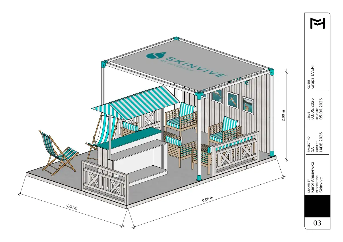 Projekt grafiki do scenografii z portfolio Mutiny